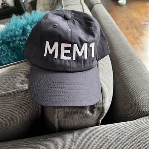 NEW MEM1 (Memphis) black cotton hat